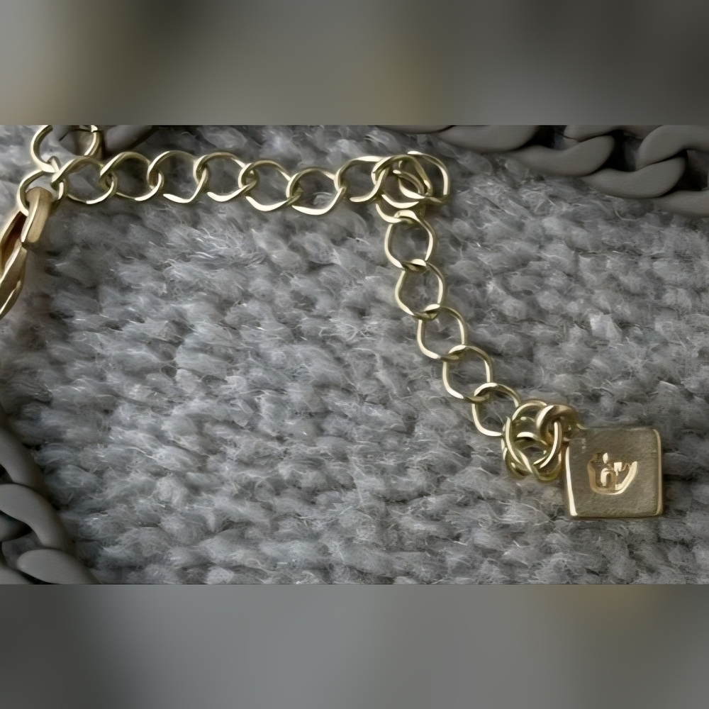 Thirty Years Link Chain Necklace In Grain - Picture 7 of 9